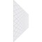 Ekena Millwork Set of Four Panels for 94 1/2"W x 32 1/4"H Linked Diamond Fretwork Wainscot Wall Paneling WPKP16X01X47LDM - alternate 5